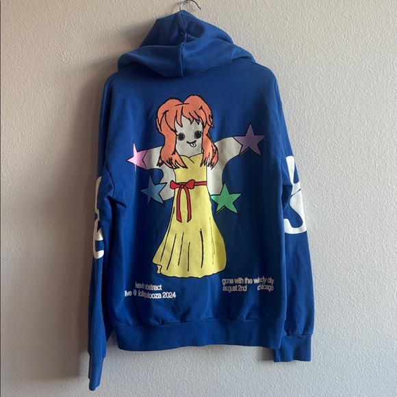 NWOT Exclusive Lollapalooza 2024 Kevin Abstract Graphic Hoodie